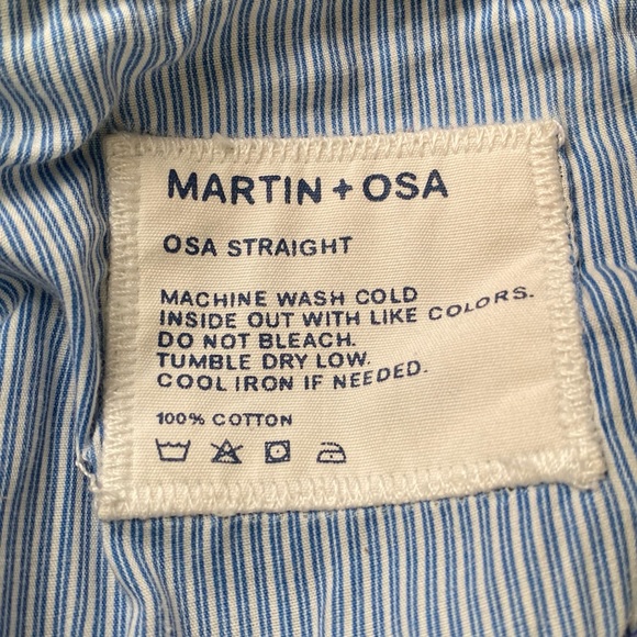 Martin + OSA Straight Light Wash Jean Size 31 - Picture 3 of 5